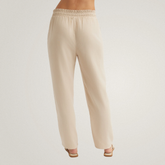 Smocked Waist Trousers - Linen Sand - Sold as a Set